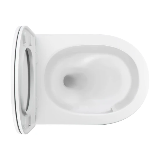 Ottawa Comfort Wand-WC SILENT POWER™ mit WC-Sitz mit Absenkautomatik,54 x 37 cm  Weiß matt (BM)