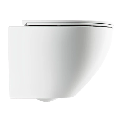 Ottawa Comfort Wand-WC SILENT POWER™ mit WC-Sitz mit Absenkautomatik,54 x 37 cm  Weiß matt (BM)