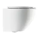 Ottawa Comfort Wand-WC SILENT POWER™ mit WC-Sitz mit Absenkautomatik,54 x 37 cm  Weiß matt (BM)