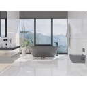  60x120cm  Bianco River 7mm