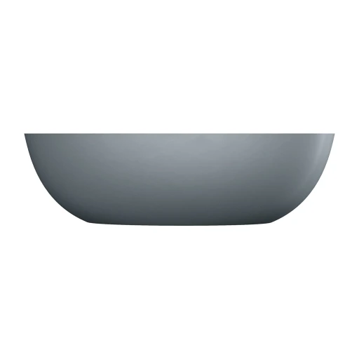 Shell M+ freistehende Badewanne, 175 x 78 cm,Ash grey matt (AG) SHELL175WWAG