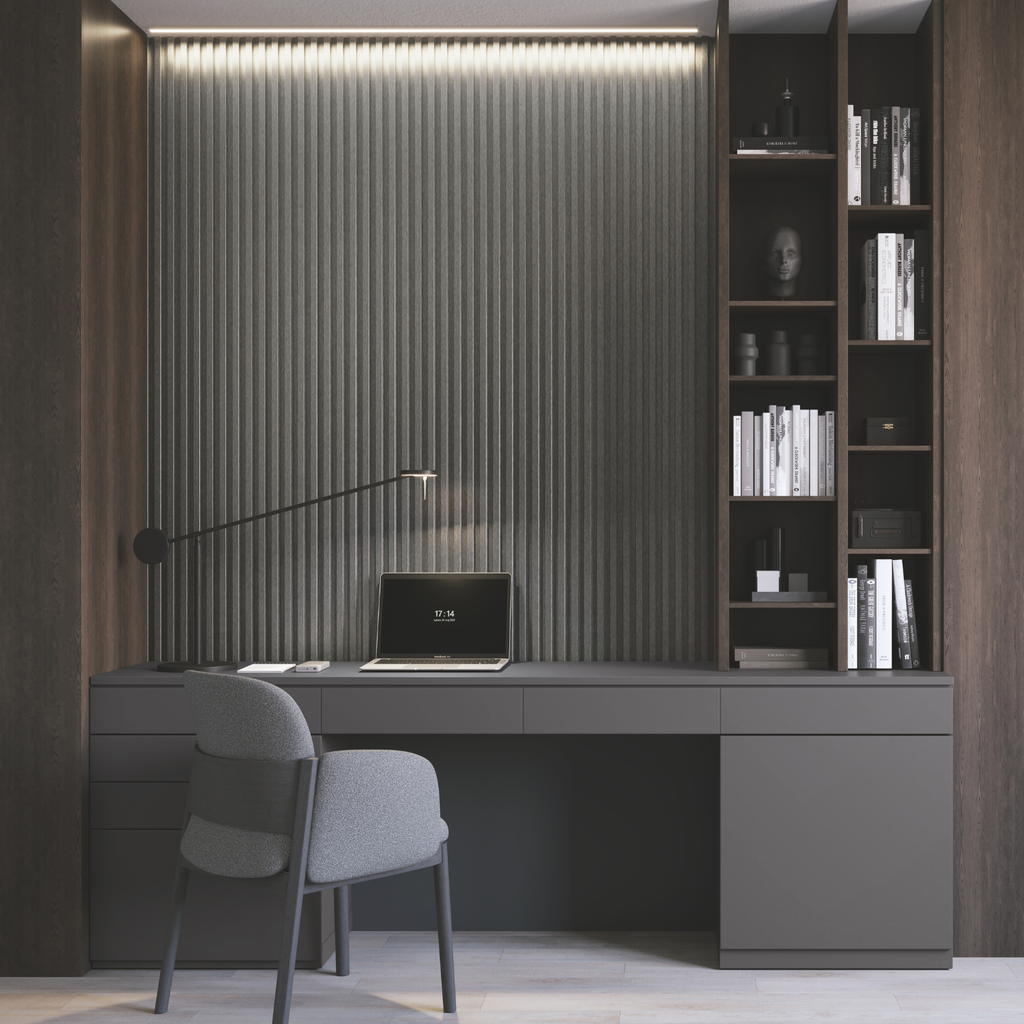 MPC Paneel Brushed Steel XL 60x265cm