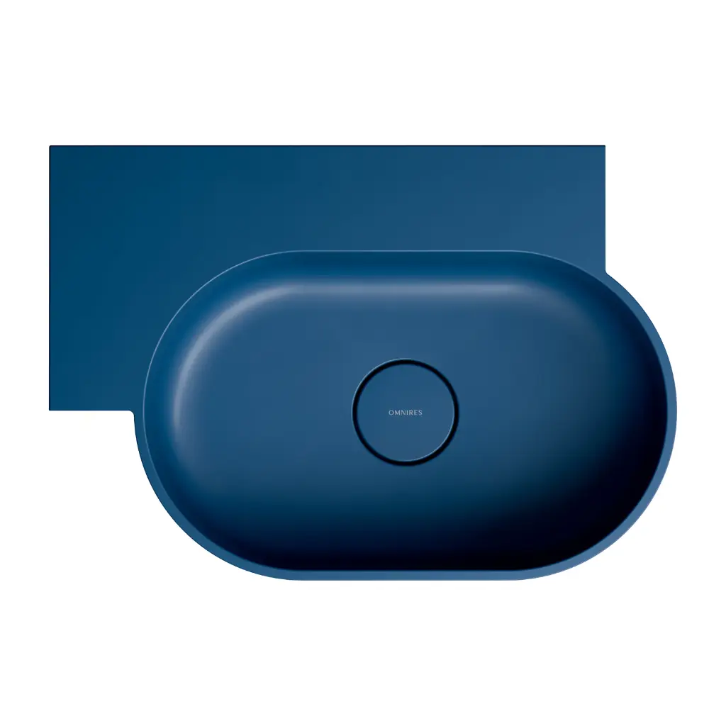 OVO M+ Aufsatz- und Wandwaschtisch - links,Weiß matt (BM) 55 x 36 cm OVO555UWLBM (Kopie)