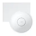 OVO M+ Aufsatz- und Wandwaschtisch - links,Weiß glänzend (BP)33 x 34 cm OVO335UWLBP