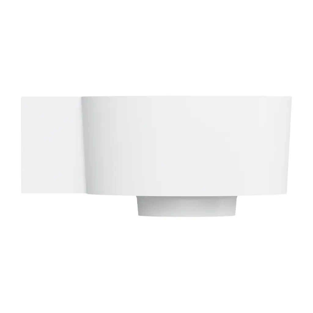 OVO M+ Aufsatz- und Wandwaschtisch - links,Weiß matt (BM)33 x 34 cm OVO335UWLBM