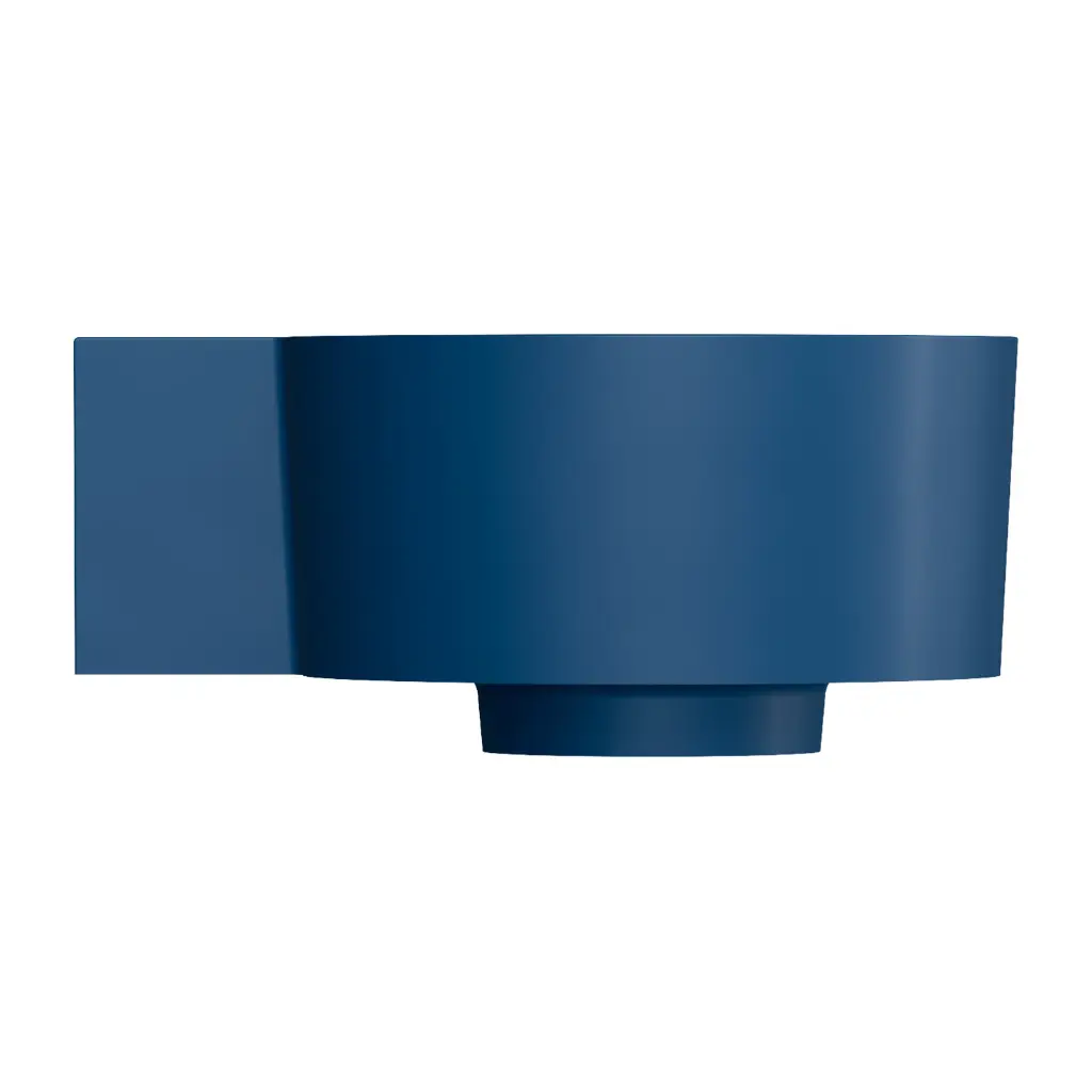 OVO M+ Aufsatz- und Wandwaschtisch - links,Midnight blue matt (MB)33 x 34 cm OVO335UWLMB