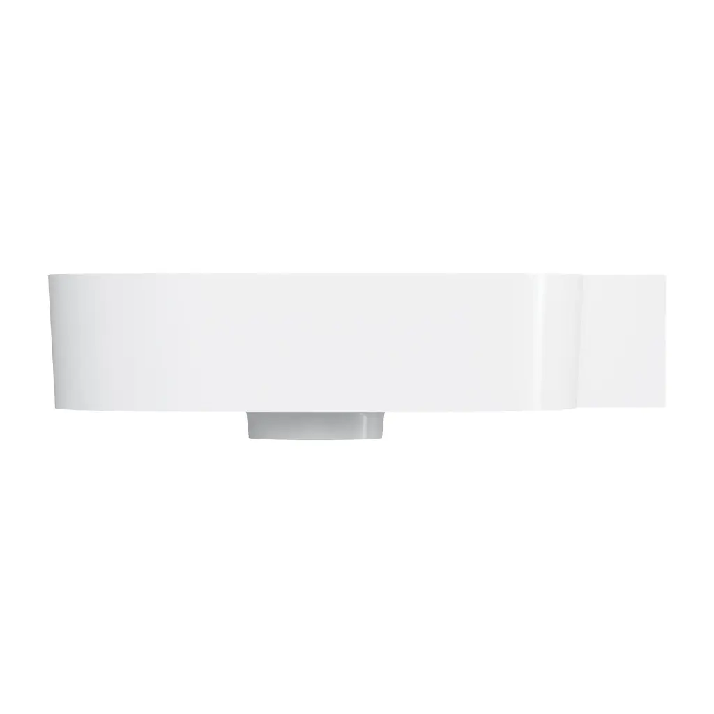 OVO M+ Aufsatz- und Wandwaschtisch - rechts,Weiß glänzend (BP) 55 x 36 cm OVO555UWPBP