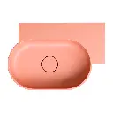 OVO M+ Aufsatz- und Wandwaschtisch - rechts,Coral matt (CO) 55 x 36 cm  OVO555UWPCO