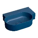 OVO M+ Aufsatz- und Wandwaschtisch - rechts,Midnight blue matt (MB)55 x 36 cm OVO555UWPMB