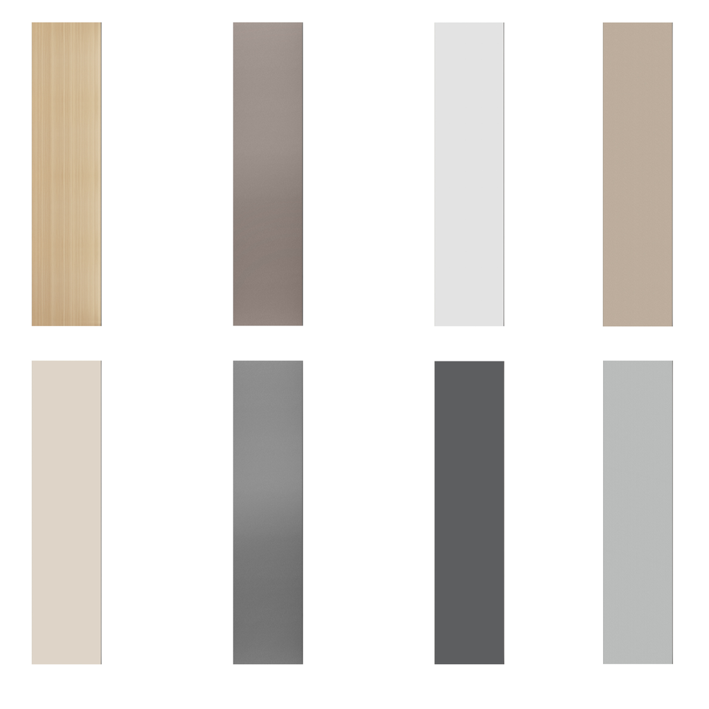 MPC Paneel Brushed Steel XL 60x265cm