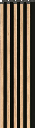 VOX Linerio S-Line Natural Black 2650x122x12mm