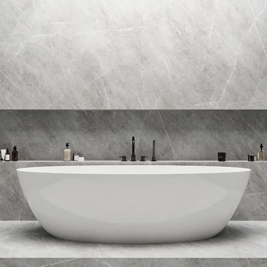  Y 4-Loch-Badewannenarmatur Schwarz seidenmatt (BLH) Y1232BL 