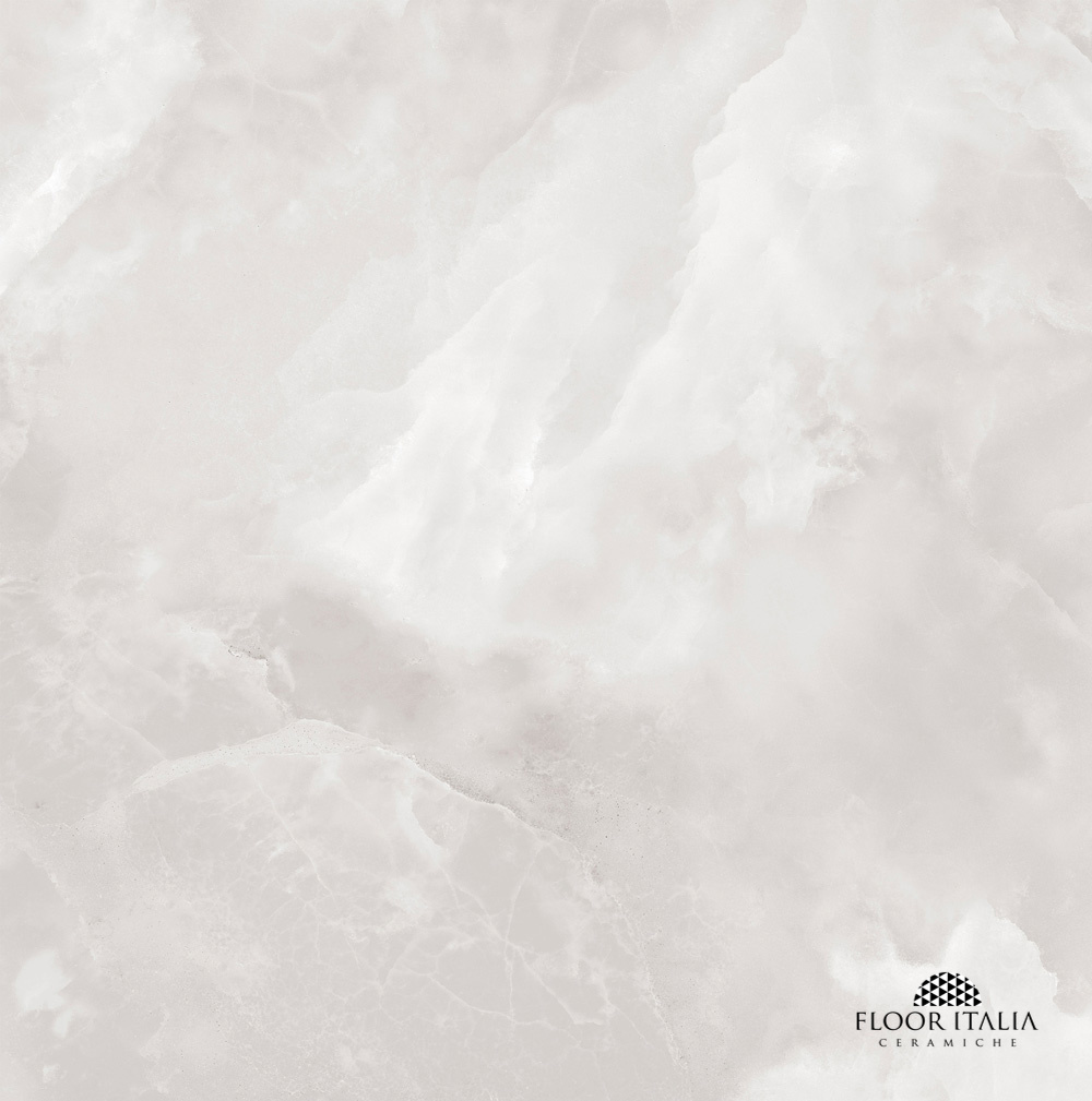 80x80cm Madras Grigio Hochglanz 9mm