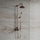 ARMANCE Aufputz-Duschsystem mit Thermostat  Antikes Kupfer gebürstet (ORB)AM5244-6ORB