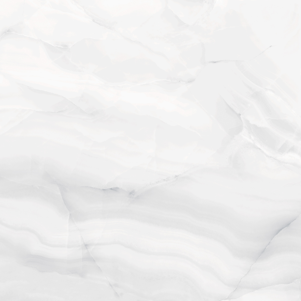 60x60cm Rodas White Hochglanz