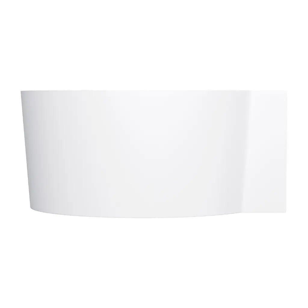 OVO M+  Runde Eckbadewanne, 120 x 120 cm Weiß matt (BM) OVO120WNBM