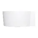 OVO M+  Runde Eckbadewanne, 120 x 120 cm Weiß matt (BM) OVO120WNBM