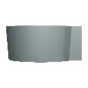 OVO M+  Runde Eckbadewanne, 120 x 120 cm Ash grey matt (AG) OVO120WNAG