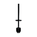 MODERN PROJECT  |  Ständer für Papier- und Toilettenbürste mit Ablage Schwarz matt (BLM) MP60820BL 