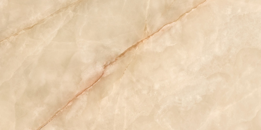 60x120cm Onyx Latte  Hochglanz 7mm 