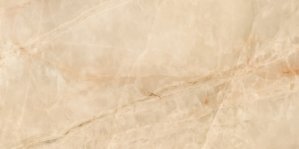 60x120cm Onyx Latte  Hochglanz 7mm 