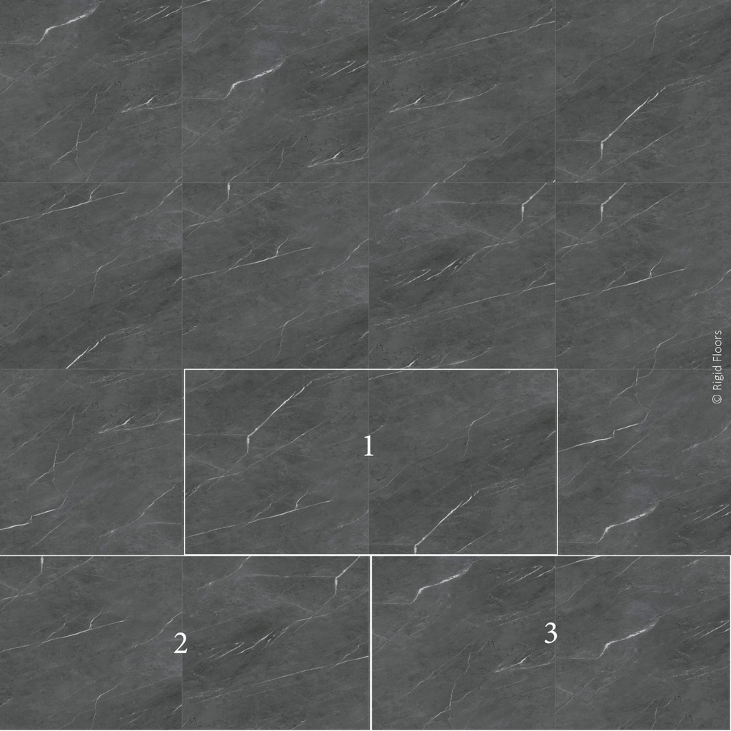 XXL Klick-Vinyl CG Black Marble mit sichtbare Fuge 7.0 x 600 x 1200mm (A16897)  (Kopie)