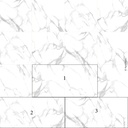 XXL Klick-Vinyl CG White Marble mit sichtbare Fuge 7.0 x 600 x 1200mm (A16900)