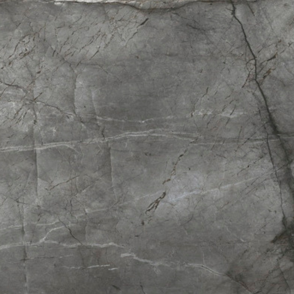 100x100cm Root Silver Hochglanz 8mm