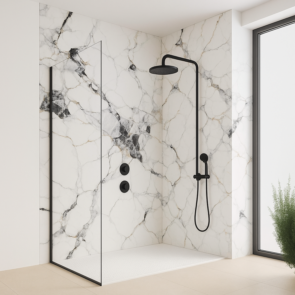 AFloor Wall Paneel Arabesco White 122x260cm