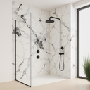 AFloor Wall Paneel Arabesco White 122x260cm (Hochglanz)