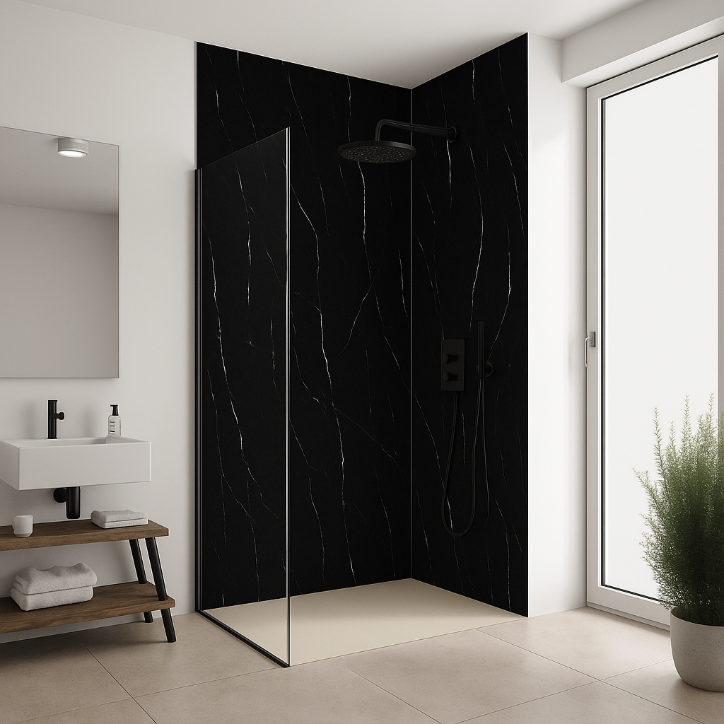 AFloor Wall Paneel Torros Black 122x260cm