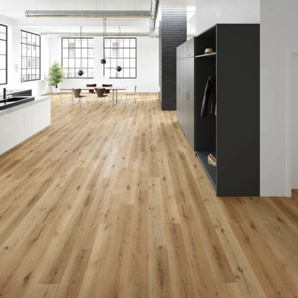 Design Vinyl Click 871X ChaletOakWh  17,81x124,46cm Rigid Board