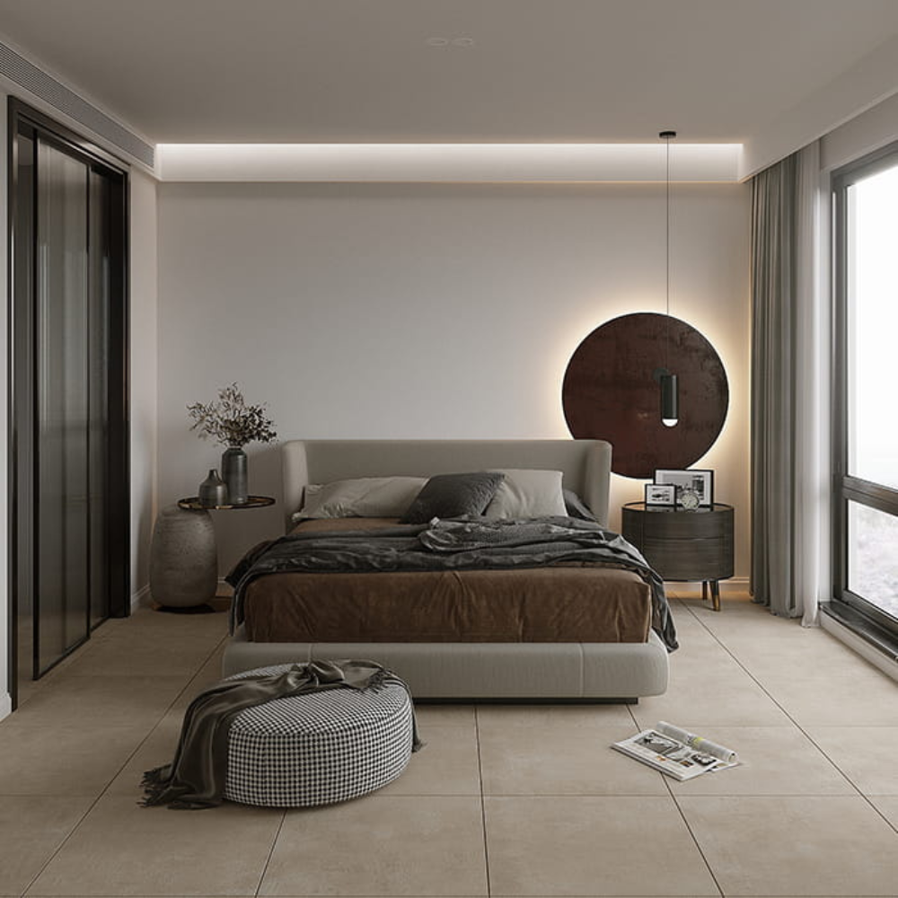 60×120cm Stark Smoke 7mm Matt