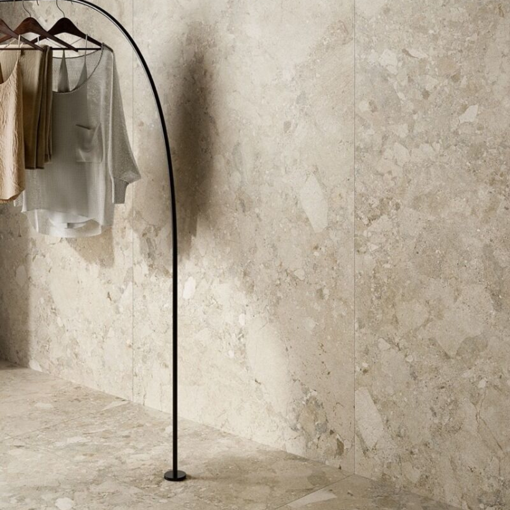 120x120cm SassiPietre Beige Matt 9mm