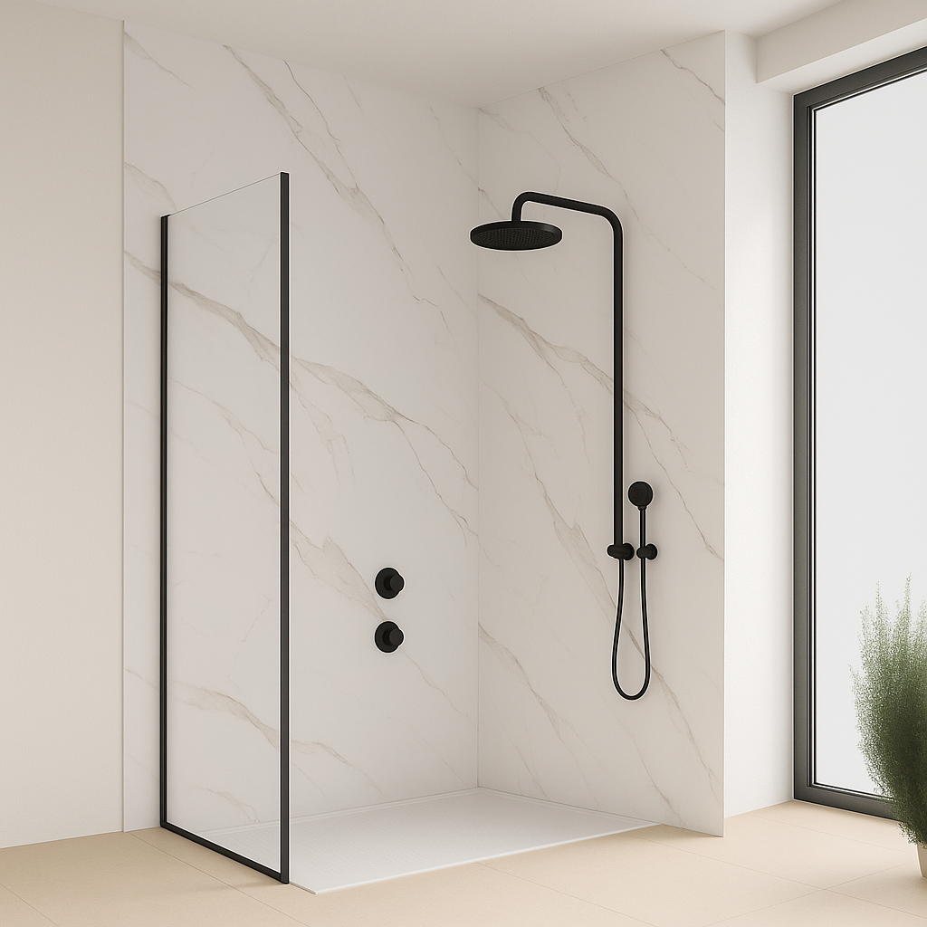 AFloor Wall Paneel Calacatta White 122x260cm