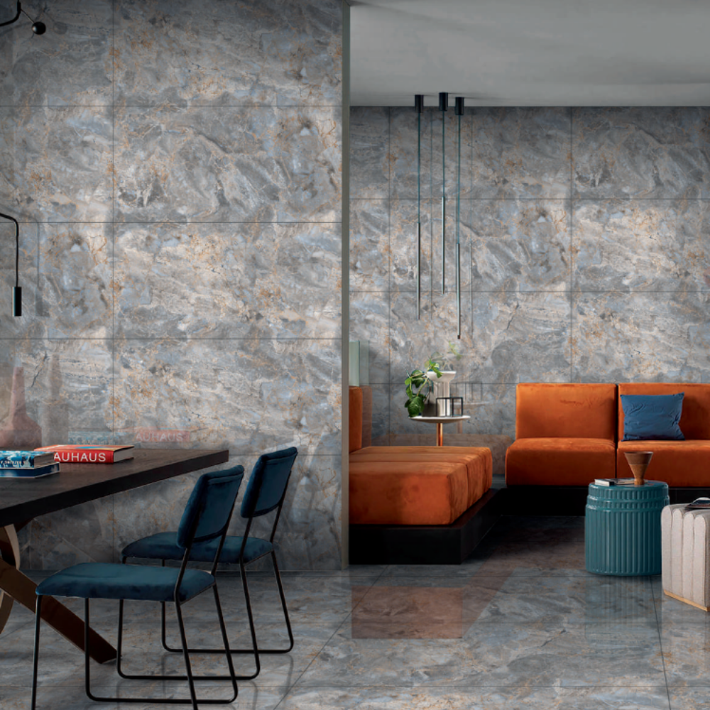  60x120cm Marmi Oriente Blue Hochglanz 9mm 