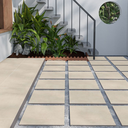 80x80 2cm Ark Ivory Matt