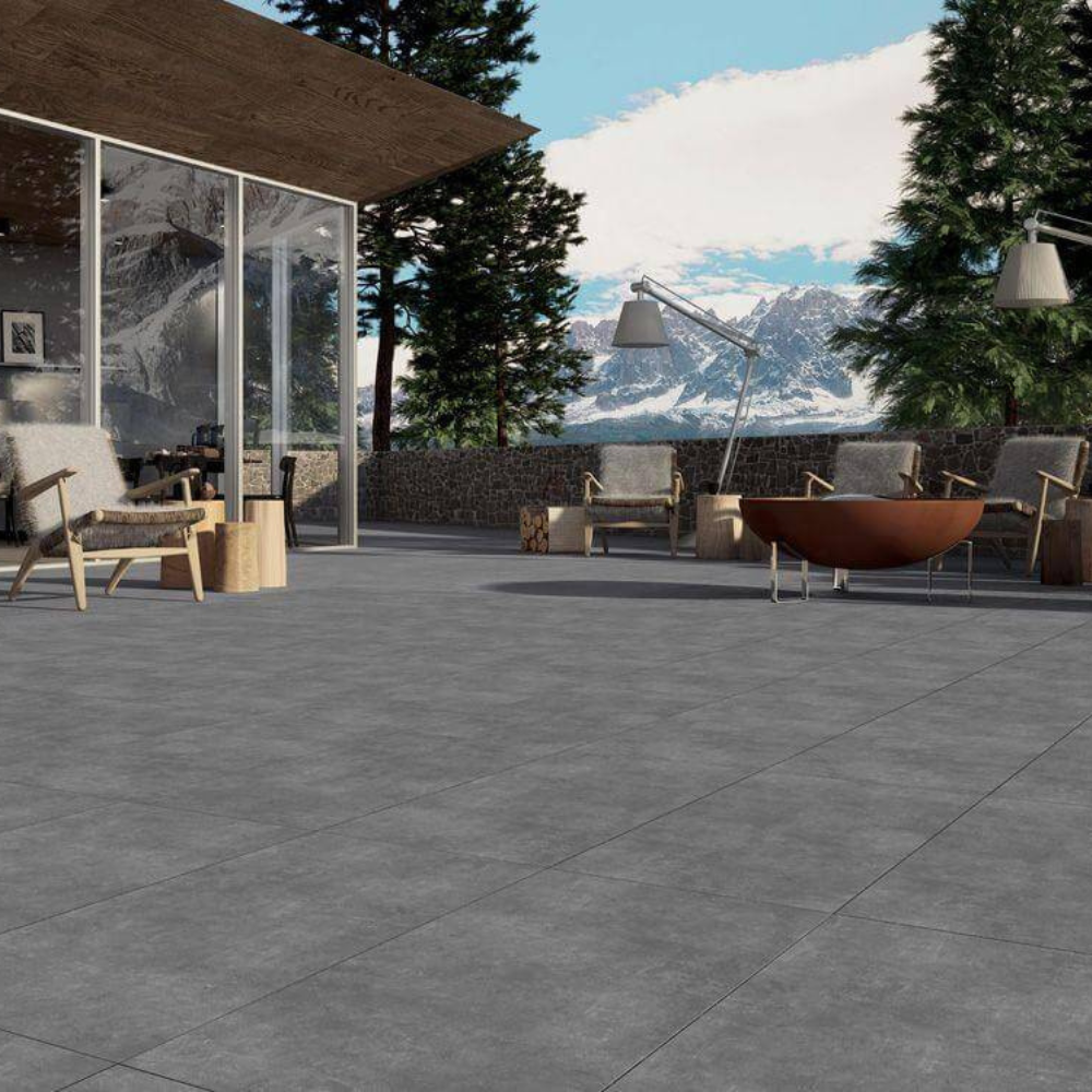 80x80 2cm Ark Anthracite Matt