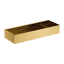Uni Duschkorb, 30 x 5 x 11 cm Gold poliert (GL) UN10335GL