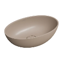 Shell M+  Aufsatzwaschtisch, 50 x 32 cm  dune beige matt (DB) SHELL500UNDB