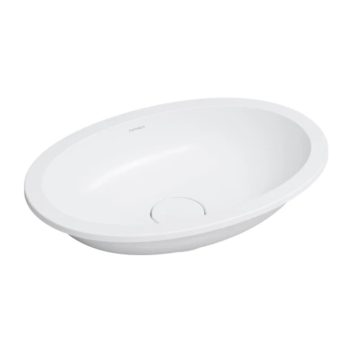 Shell M+  Unterbauwaschtisch 48 x 31 cm Weiß matt (BM) SHELL480UPBM