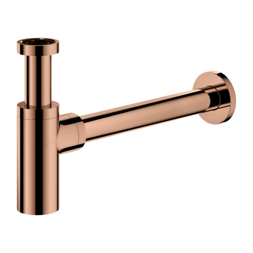 Siphon Dekorativer Waschtisch Siphon Kupfer poliert (CP) A186CP