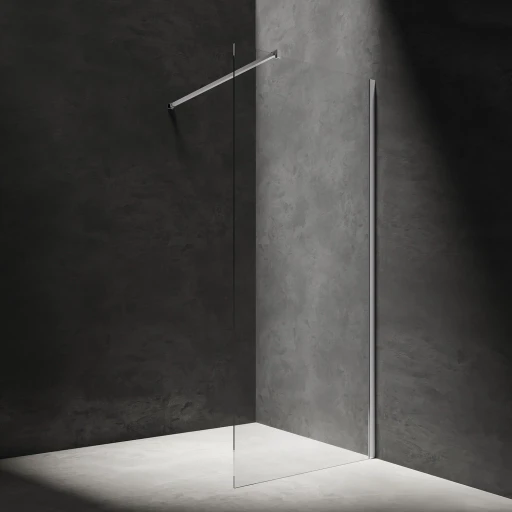 Marina Walk-in-Dusche, 80 cm Chrom poliert / klarglas (CRTR) DNR80XCRTR