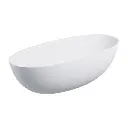 Shell M+ Freistehende Badewanne, 175 x 78 cm Weiß matt (BM) SHELL175WWBM