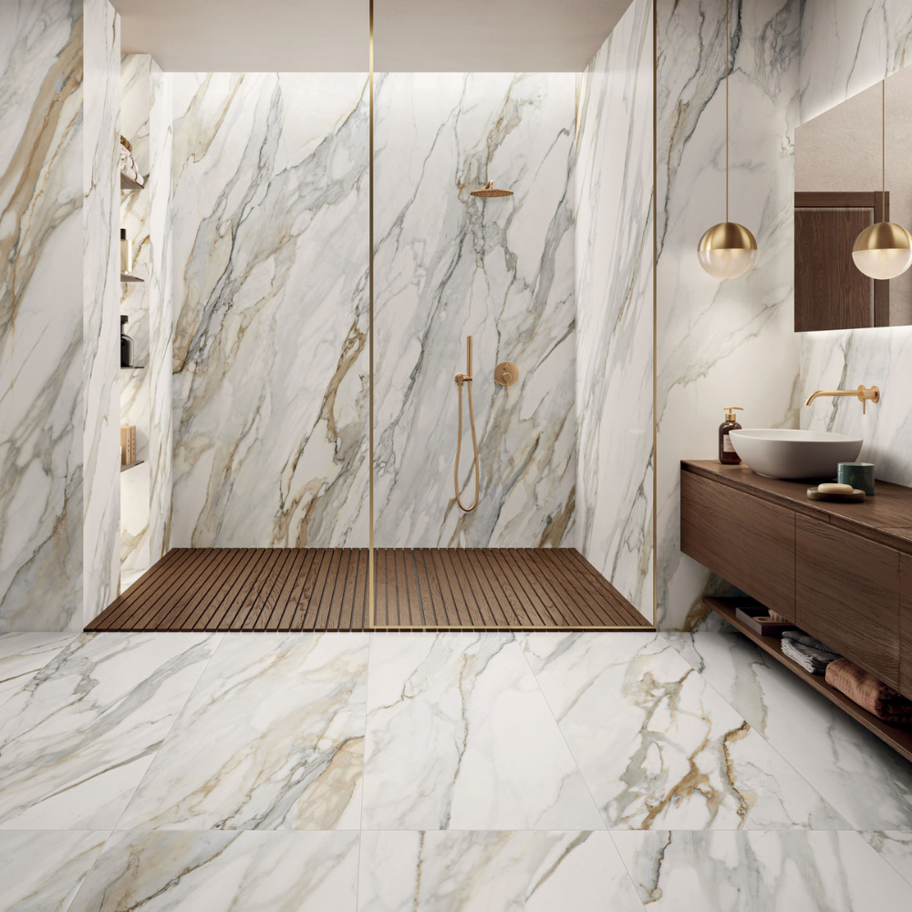  120x278cm Perpetual Venato Gold Matt 6mm 