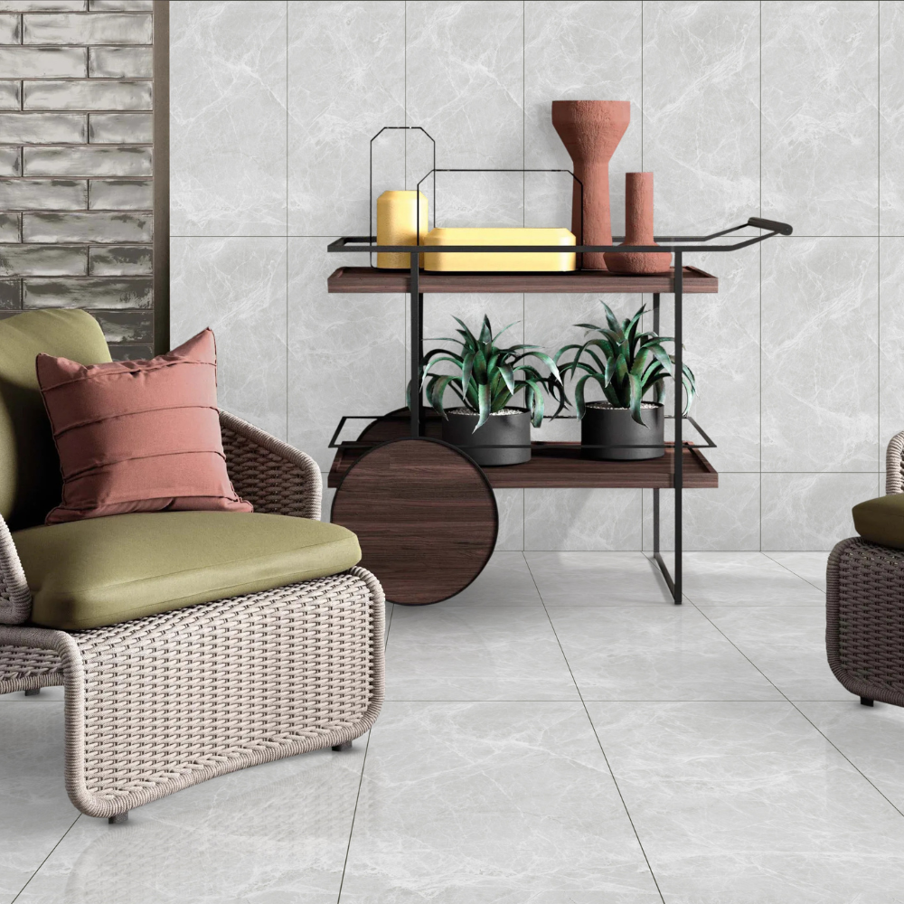 Infinity Astoria Gris Hochglanz 60x120x0,9cm (Flooravita)