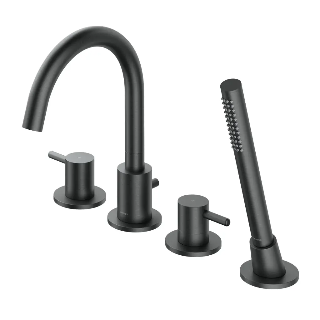  Y 4-Loch-Badewannenarmatur  Graphit gebürstet (GR)Y1232GR