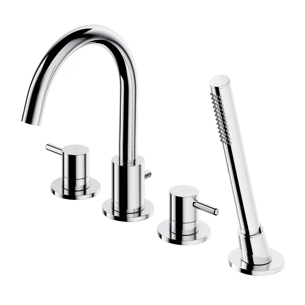  Y 4-Loch-Badewannenarmatur  Chrom poliert (CR) Y1232CR