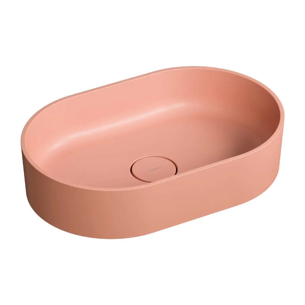 Ovo M+ Aufsatzwaschtisch, 55 x 36 cm Coral matt (CO) OVOUNCO