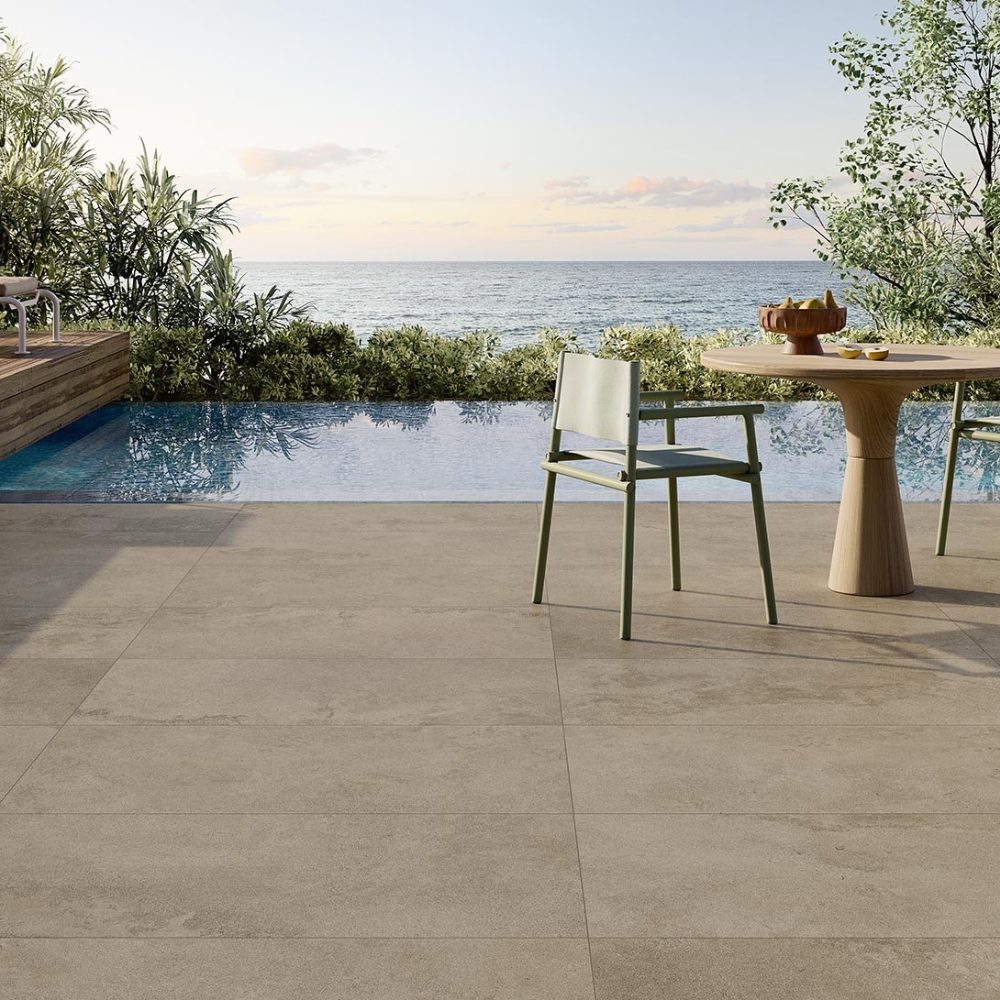 120,8x120,8cm Versatile Stone Argilla Matt 9mm 